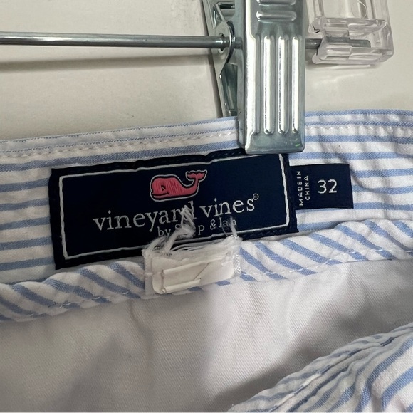 Vineyard Vines Men’s Seersucker Patriotic American Flag Breaker Short Size 32 - Picture 13 of 14